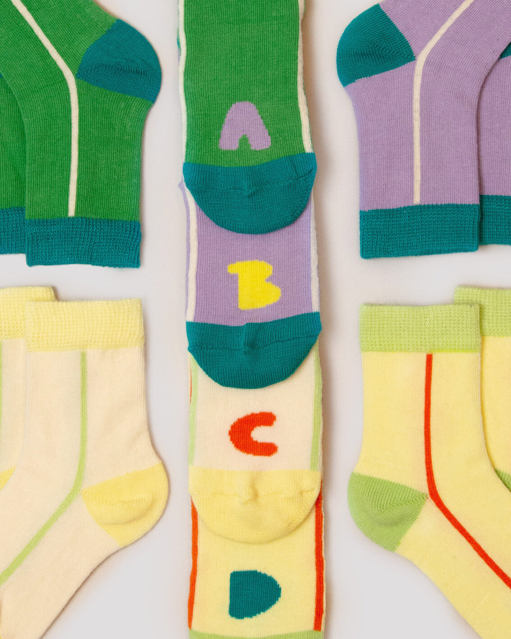 mini Soseta3 - ABCD Set (12 socks)