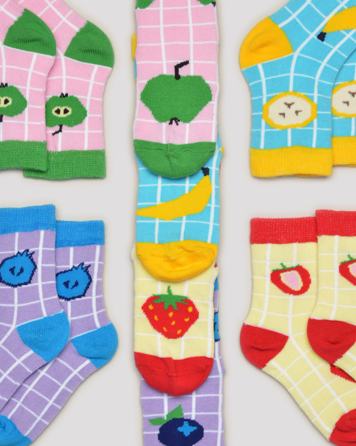 mini Soseta3 - Fruits Set (12 socks)