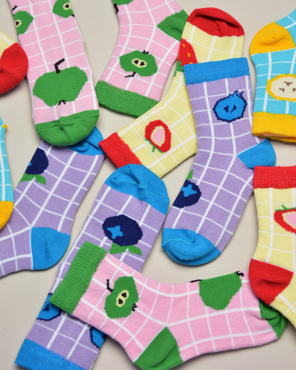 mini Soseta3 - Fruits Set (12 socks)